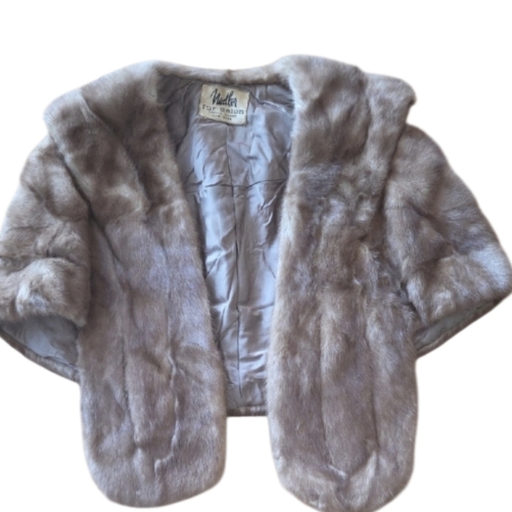 Womens Vintage Mink Stole